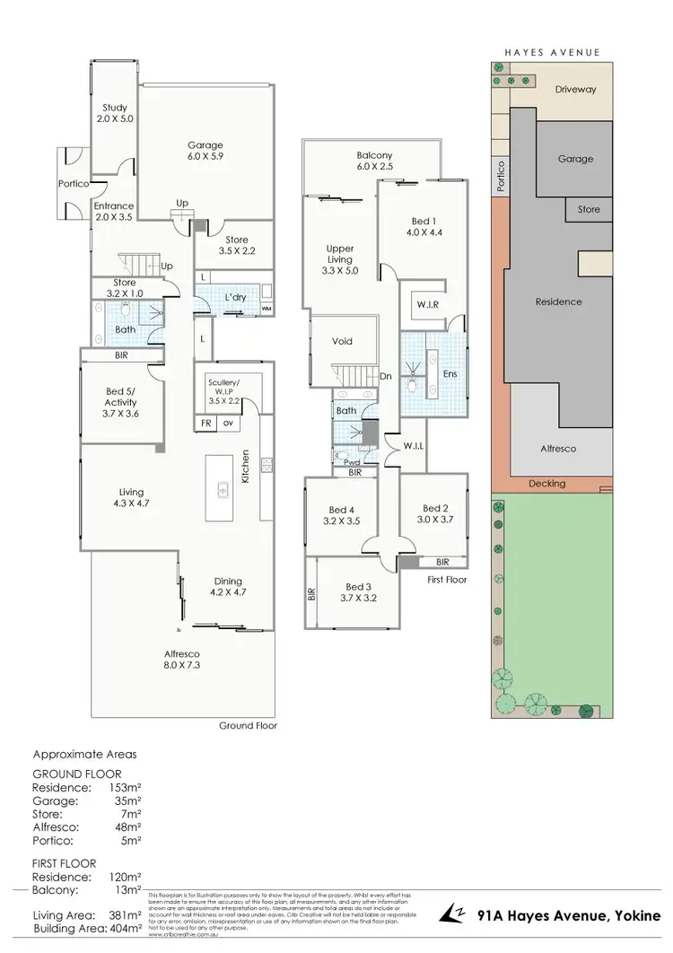 Floorplan of Homely house listing, 91A Hayes Avenue, Yokine WA 6060