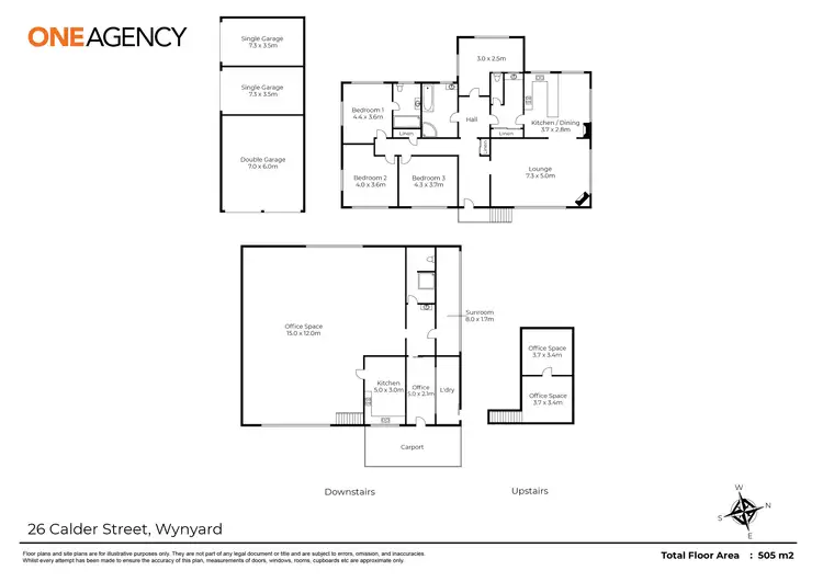 Floorplan of Homely house listing, 26 Calder Road, Wynyard TAS 7325