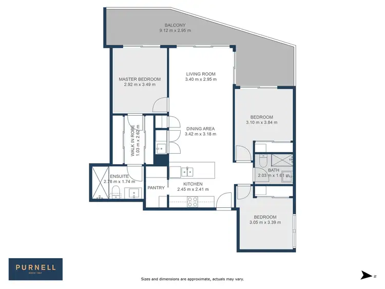 Floorplan of Homely apartment listing, 31/2 Bamblett Rise, Denman Prospect ACT 2611