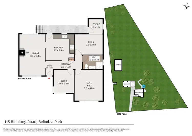 Floorplan of Homely house listing, 115 Binalong Road, Belimbla Park NSW 2570