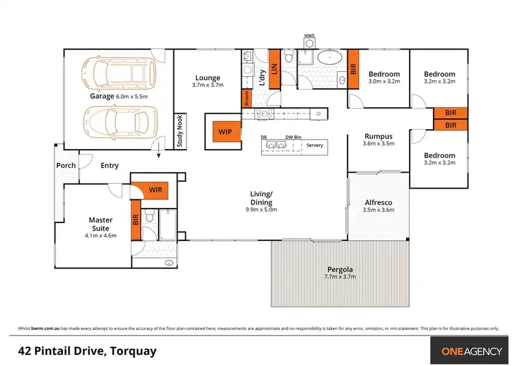 Floorplan of Homely house listing, 42 Pintail Drive, Torquay VIC 3228
