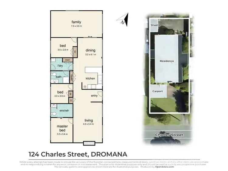 Floorplan of Homely house listing, 124 Charles Street, Dromana VIC 3936