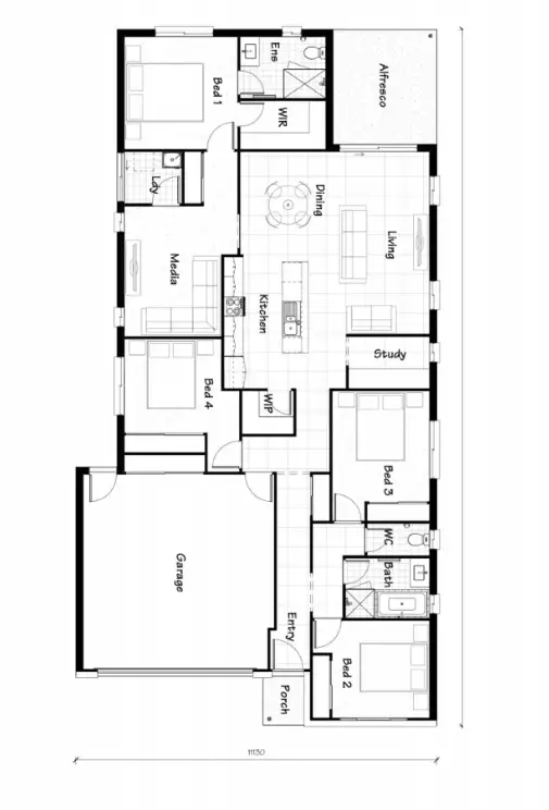Floorplan of Homely house listing, Address available on request