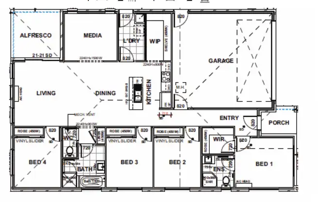 Floorplan of Homely house listing, Address available on request