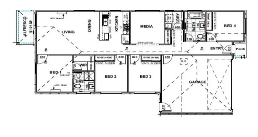 Floorplan of Homely house listing, Address available on request