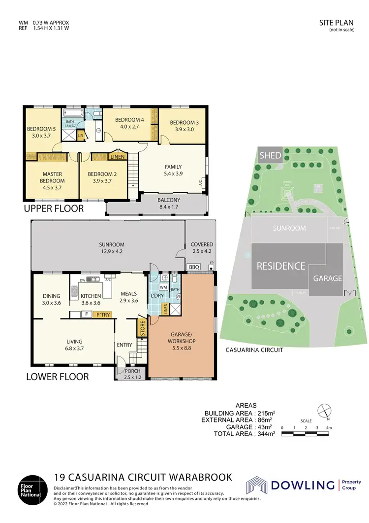 Floorplan of Homely house listing, 19 Casuarina Circuit, Warabrook NSW 2304