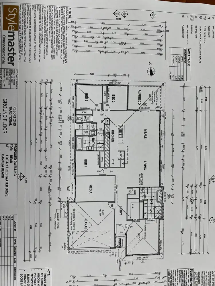 Floorplan of Homely house listing, 257 Freshwater Drive, Banksia Beach QLD 4507