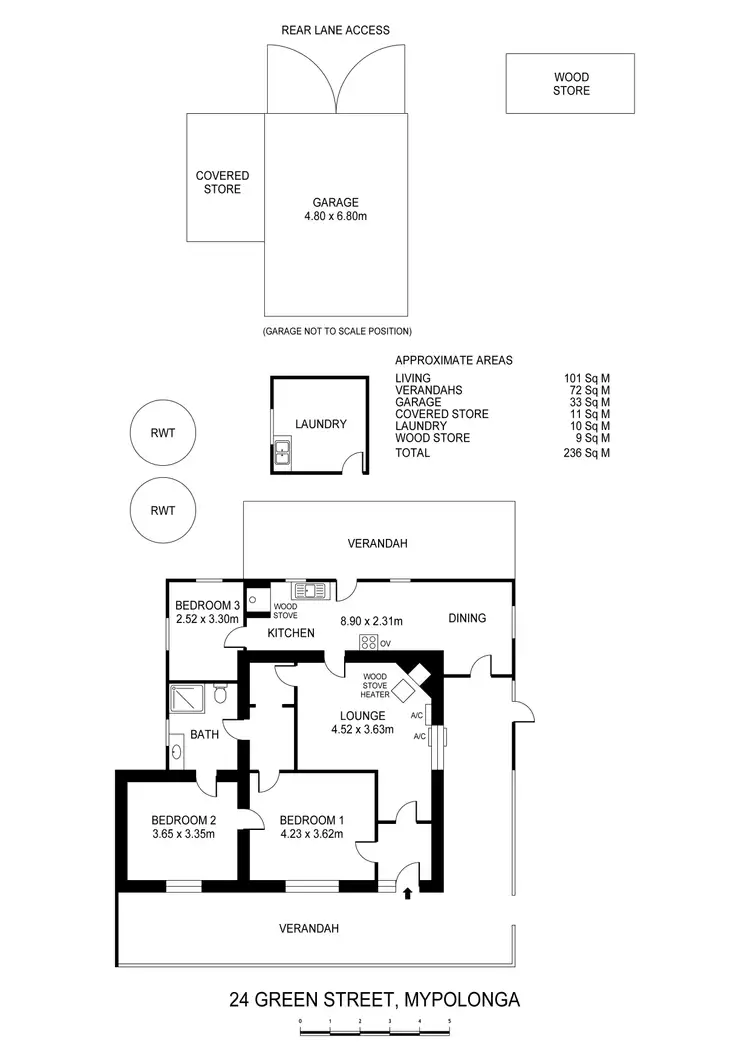 Floorplan of Homely house listing, 24 Green Street, Mypolonga SA 5254