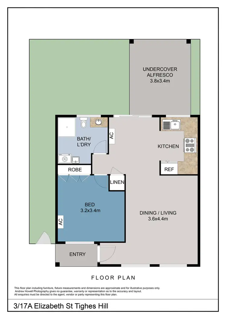 Floorplan of Homely villa listing, 3/17a Elizabeth Street, Tighes Hill NSW 2297