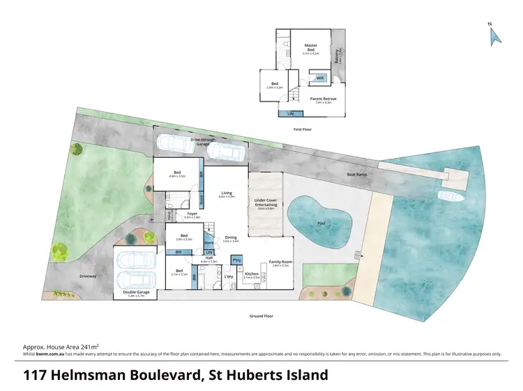 Floorplan of Homely house listing, 117 Helmsman Blvd, St Huberts Island NSW 2257