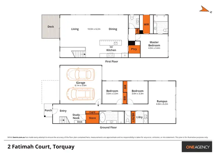 Floorplan of Homely house listing, 2 Fatimah Court, Torquay VIC 3228