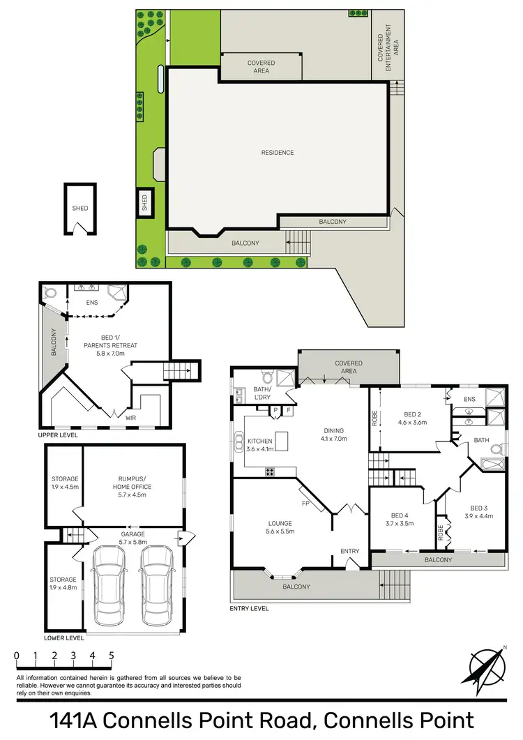 Floorplan of Homely house listing, 141A Connells Point Road, Connells Point NSW 2221