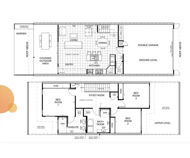 Floorplan of Homely townhouse listing, 59/1a Regatta Boulevard, Wurtulla QLD 4575