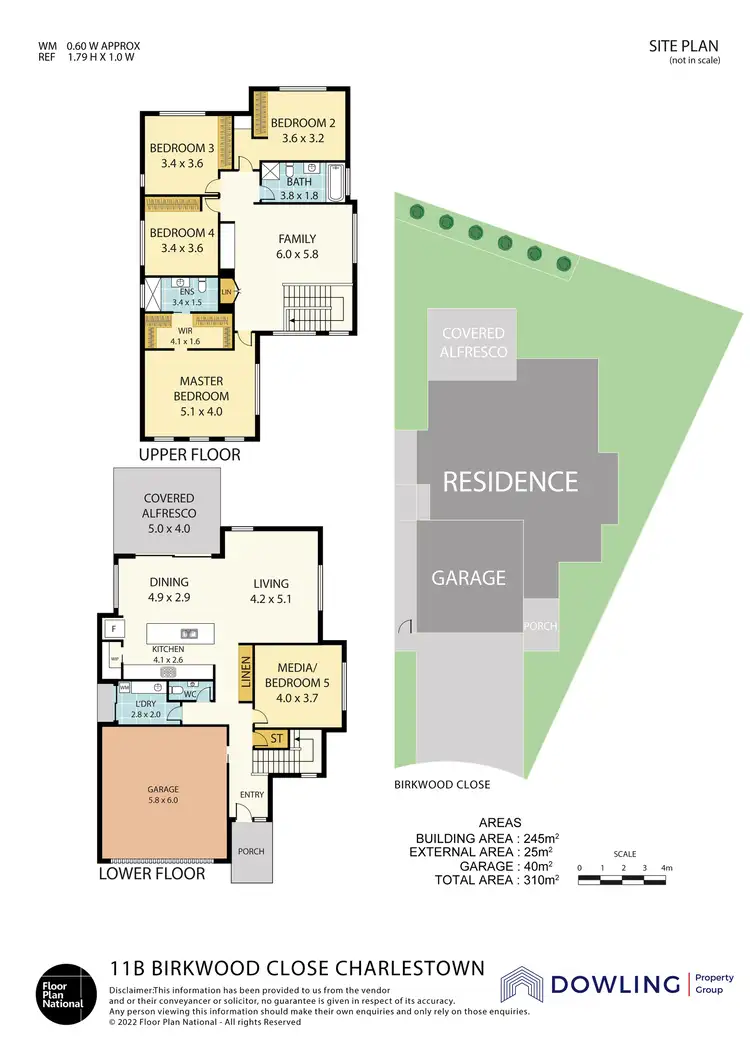 Floorplan of Homely house listing, 11b Birkwood Close, Charlestown NSW 2290