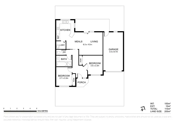 Floorplan of Homely unit listing, 2/38 Waratah Avenue, Tullamarine VIC 3043