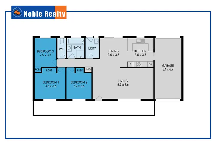 Floorplan of Homely house listing, 26 Mayers Dr, Tuncurry NSW 2428