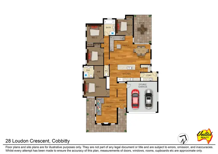 Floorplan of Homely house listing, 28 Loudon Crescent, Cobbitty NSW 2570