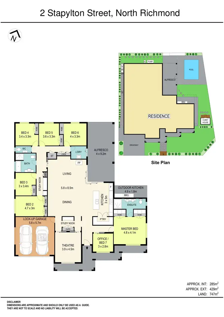 Floorplan of Homely house listing, 2 Stapylton Street, North Richmond NSW 2754