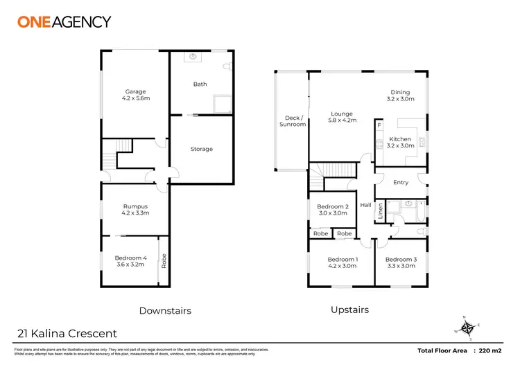 Floorplan of Homely house listing, 21 Kalina Crescent, Park Grove TAS 7320