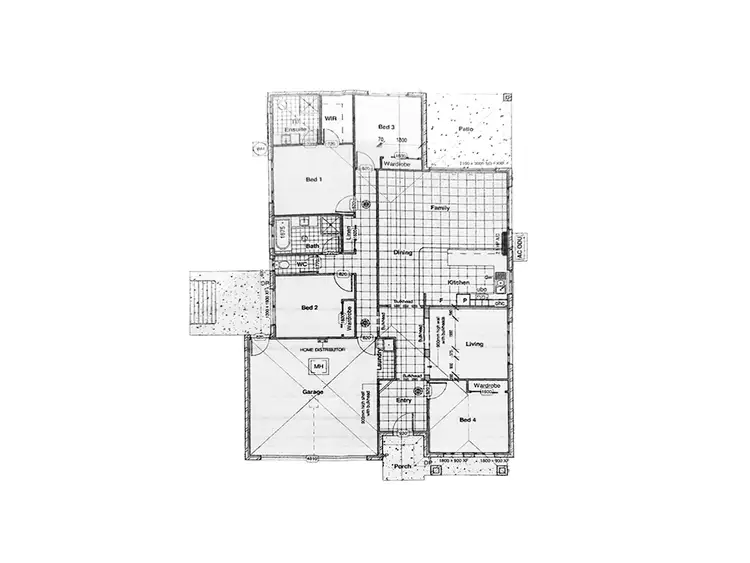 Floorplan of Homely house listing, 1 Sapphire Place, Pimpama QLD 4209