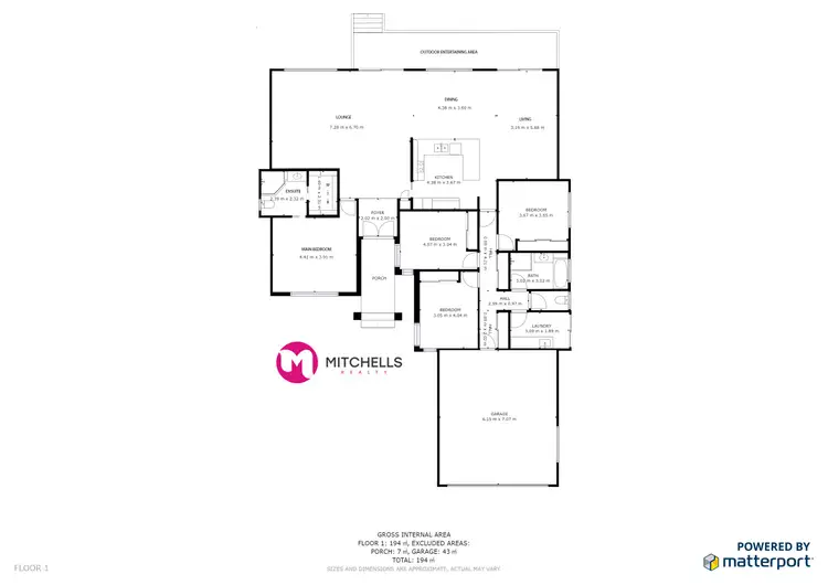 Floorplan of Homely house listing, 57 Gundesen Drive, Urraween QLD 4655
