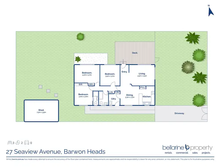 Floorplan of Homely house listing, 27 Seaview Avenue, Barwon Heads VIC 3227