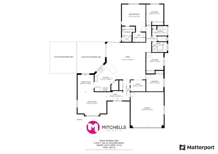 Floorplan of Homely house listing, 9 Blue Lagoon Way, Dundowran Beach QLD 4655