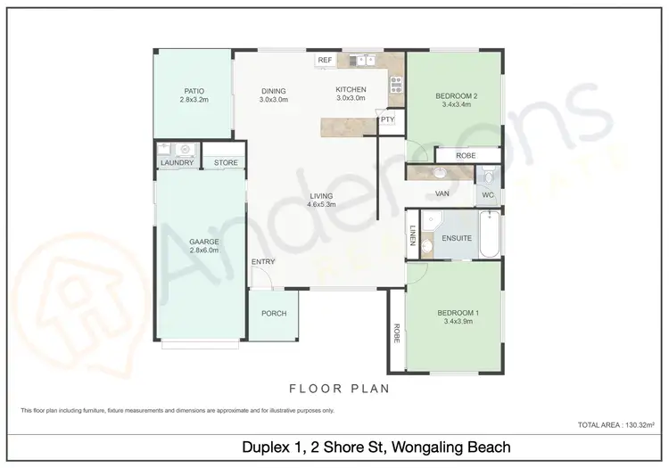 Floorplan of Homely house listing, 2 Shore Street, Wongaling Beach QLD 4852