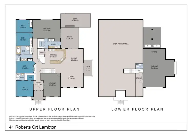 Floorplan of Homely house listing, 41 Roberts Circuit, Lambton NSW 2299