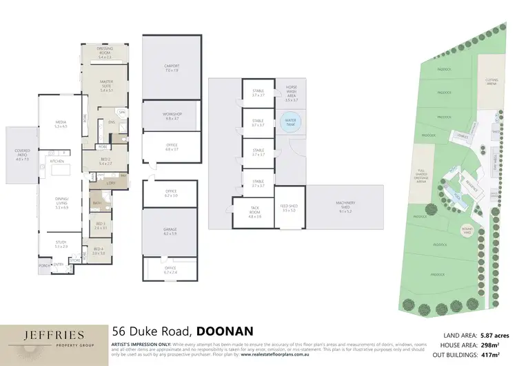 Floorplan of Homely rural property listing, 56 Duke Road, Doonan QLD 4562