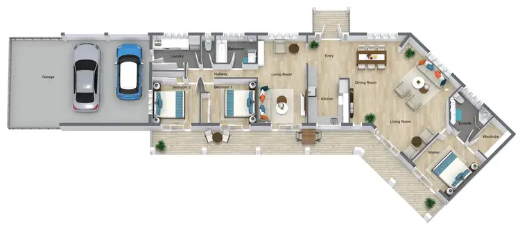 Floorplan of Homely house listing, 6 Flynn Close, Clifton Beach QLD 4879