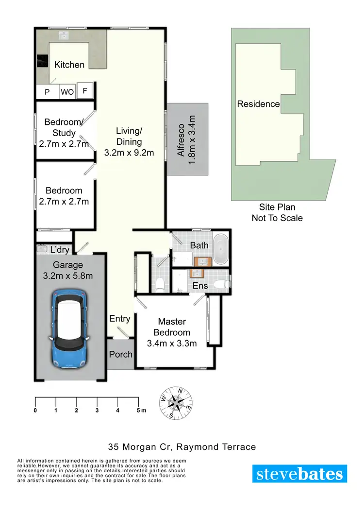 Floorplan of Homely house listing, 35 Morgan Crescent, Raymond Terrace NSW 2324