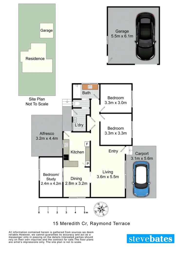 Floorplan of Homely house listing, 15 Meredith Crescent, Raymond Terrace NSW 2324