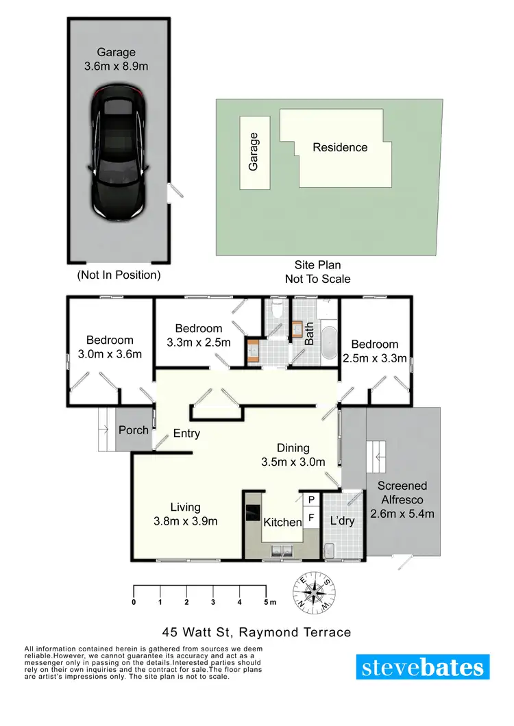 Floorplan of Homely house listing, 45 Watt Street, Raymond Terrace NSW 2324
