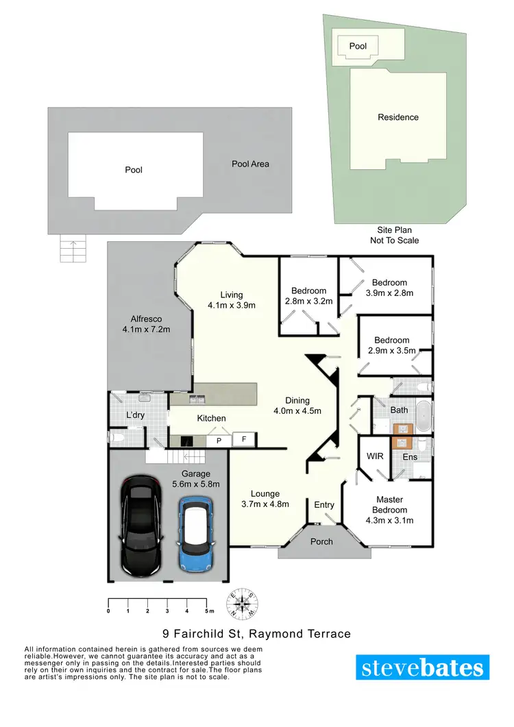 Floorplan of Homely house listing, 9 Fairchild Street, Raymond Terrace NSW 2324