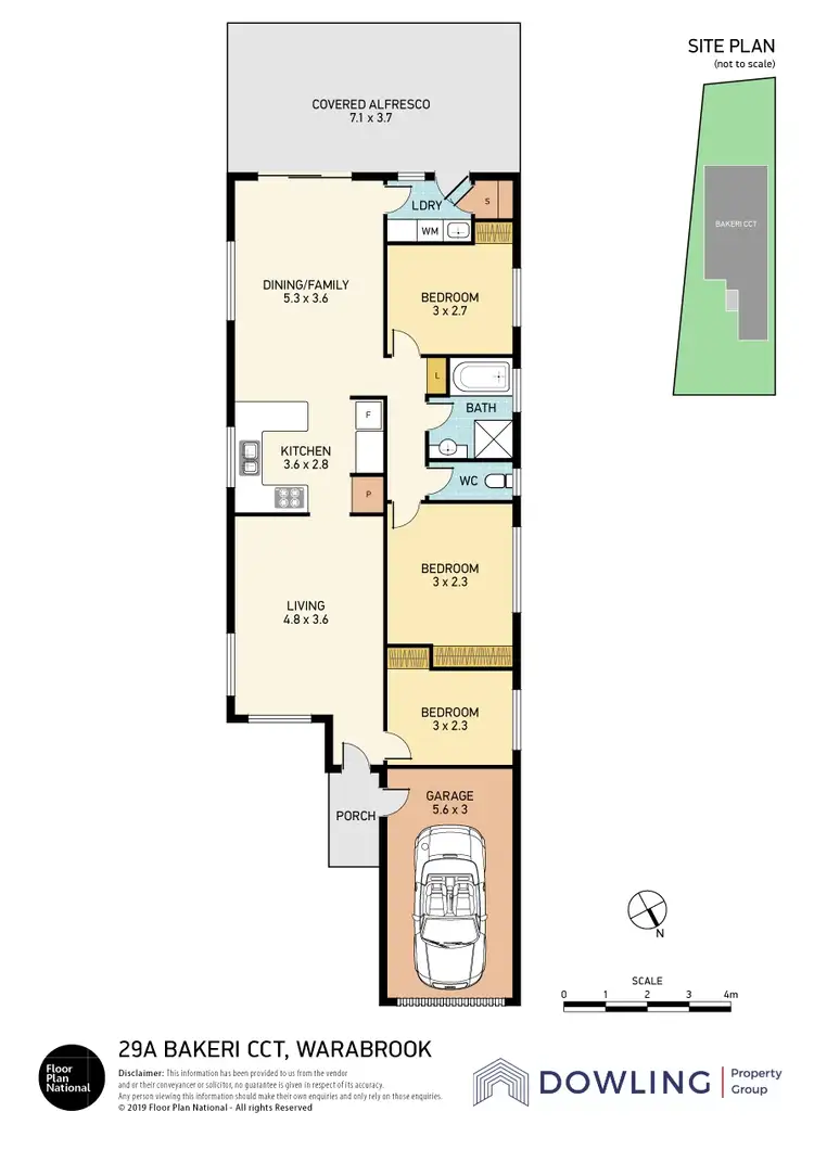 Floorplan of Homely house listing, 29a Bakeri Circuit, Warabrook NSW 2304