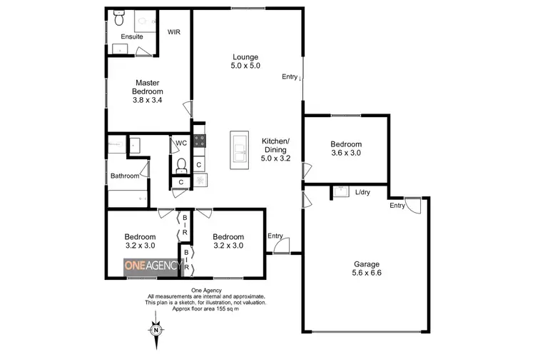 Floorplan of Homely house listing, 20 Nutview Court, Smithton TAS 7330