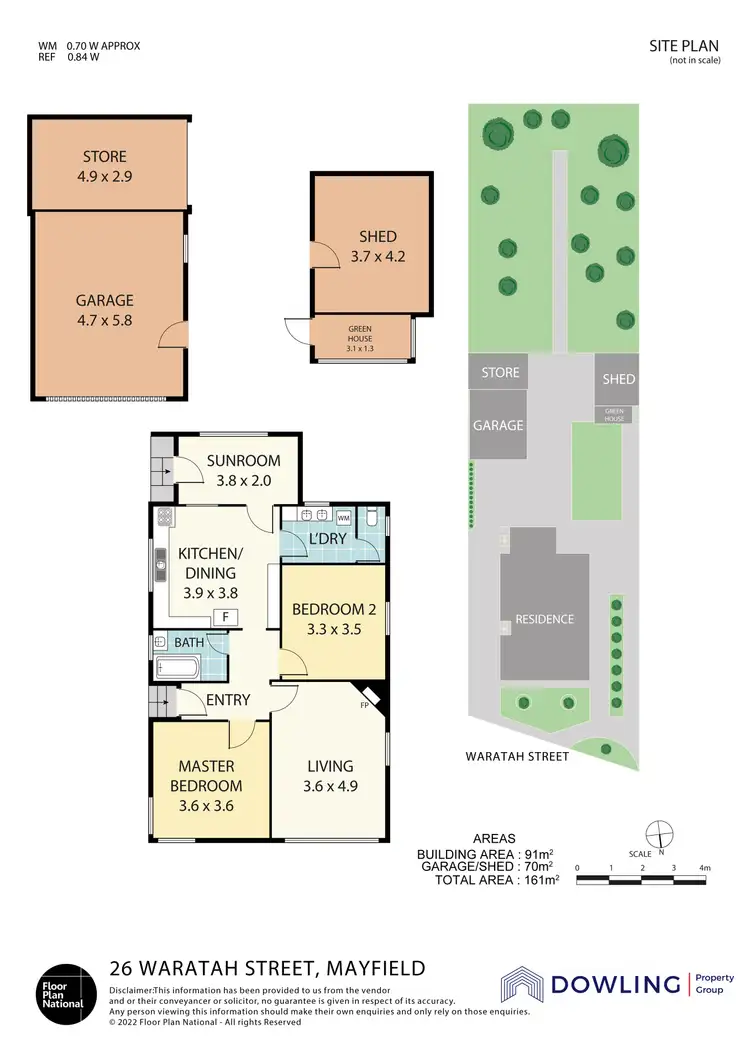 Floorplan of Homely house listing, 26 Waratah Street, Mayfield NSW 2304