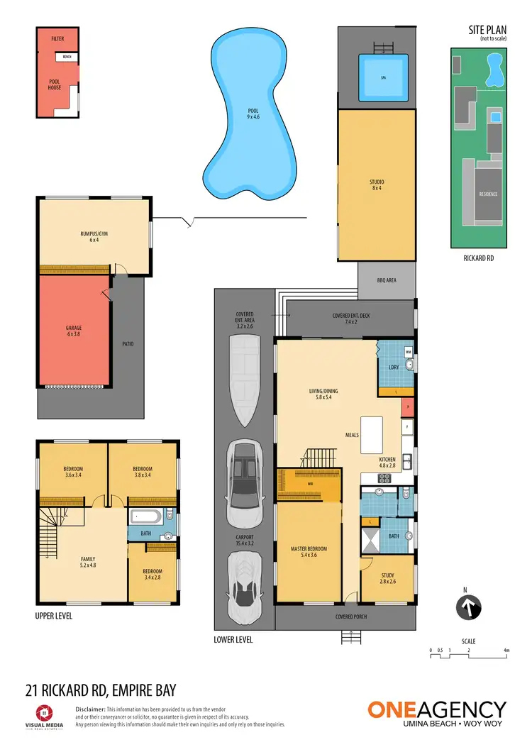 Floorplan of Homely house listing, 21 Rickard Road, Empire Bay NSW 2257