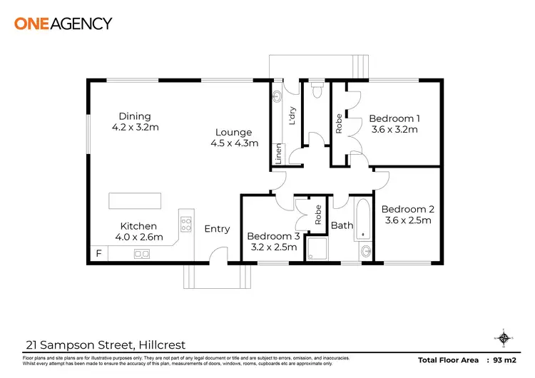 Floorplan of Homely house listing, 21 Sampson Street, Hillcrest TAS 7320