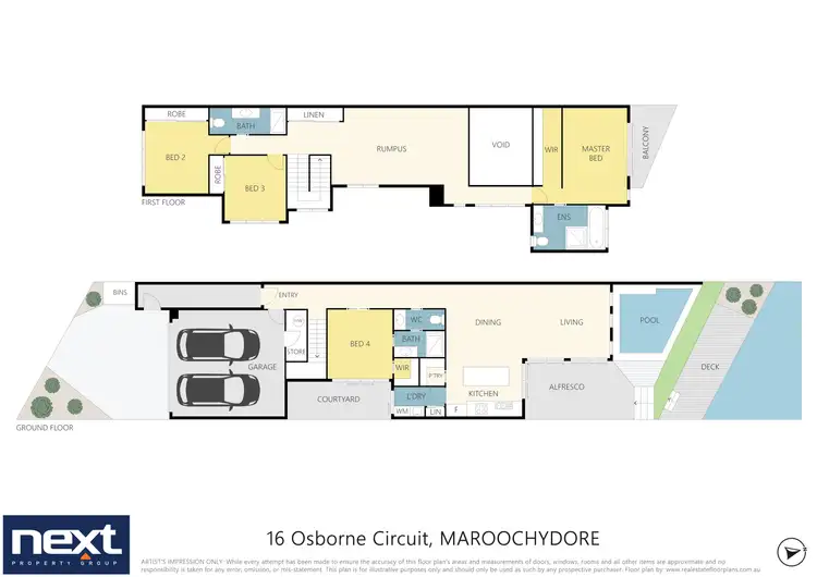 Floorplan of Homely house listing, 16 Osborne Circuit, Maroochydore QLD 4558