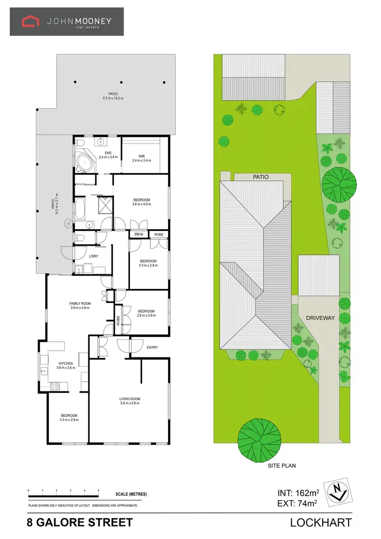 Floorplan of Homely house listing, 8 Galore Street, Lockhart NSW 2656