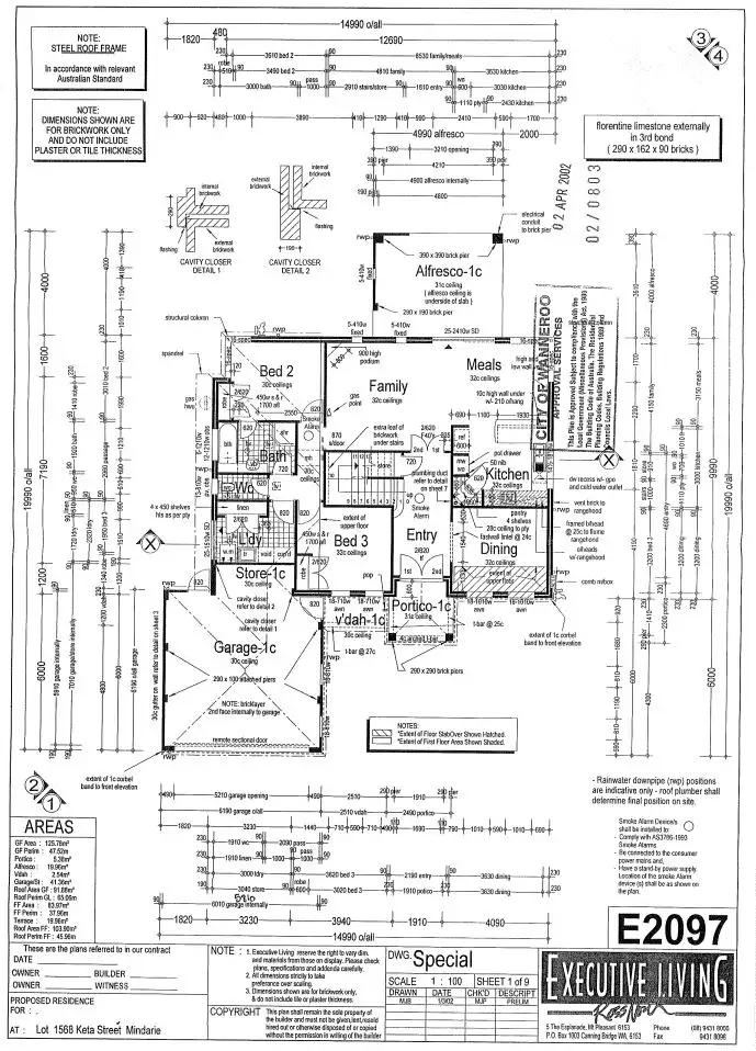 Floorplan of Homely house listing, 12 Keta Way, Mindarie WA 6030