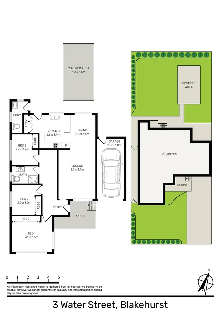 Floorplan of Homely house listing, 3 Water Street, Blakehurst NSW 2221