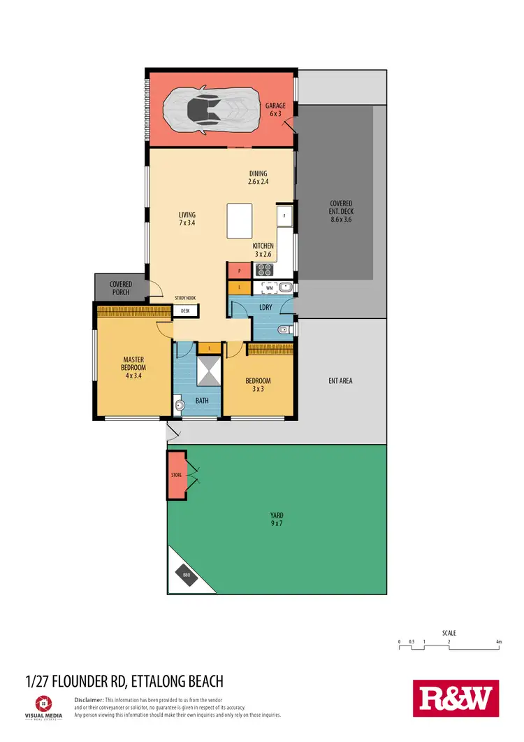 Floorplan of Homely villa listing, 1/27 Flounder Road, Ettalong Beach NSW 2257