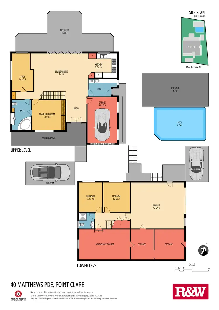 Floorplan of Homely house listing, 40 Matthews Parade, Point Clare NSW 2250