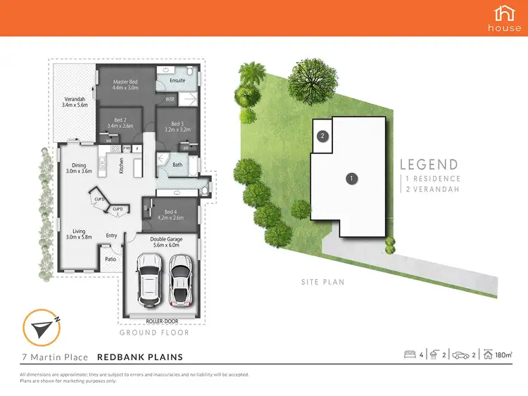 Floorplan of Homely house listing, 7 Martin Place, Redbank Plains QLD 4301