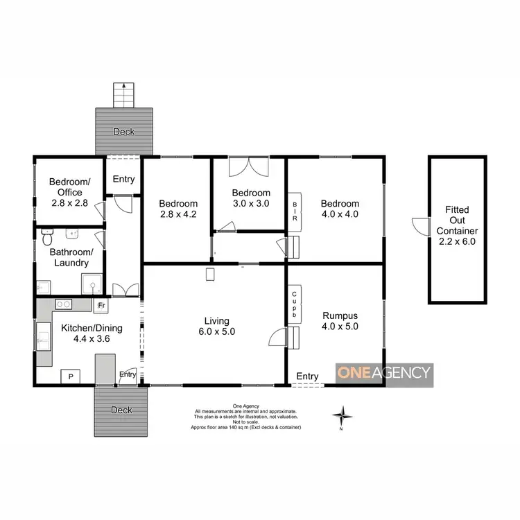Floorplan of Homely house listing, 8 Ringle Doddy Road, Forest TAS 7330