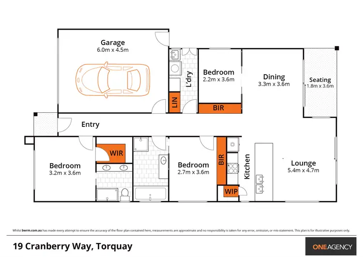 Floorplan of Homely house listing, 19 Cranberry Way, Torquay VIC 3228