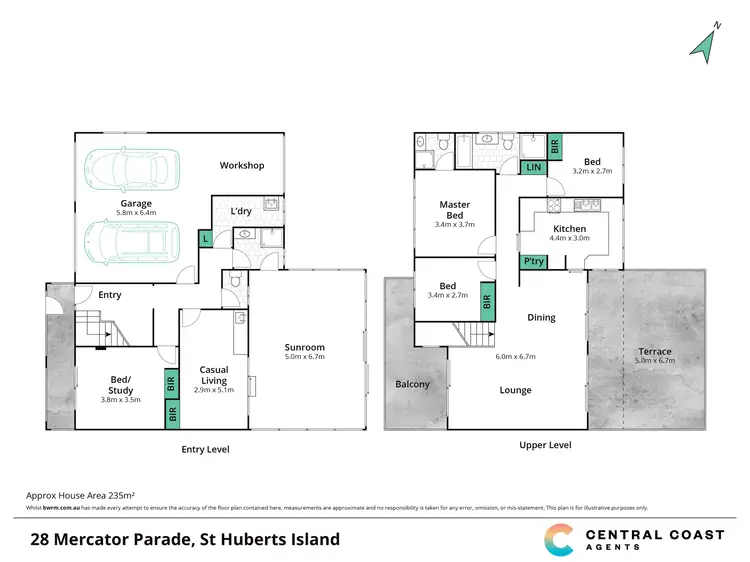 Floorplan of Homely house listing, 28 Mercator Parade, St Huberts Island NSW 2257